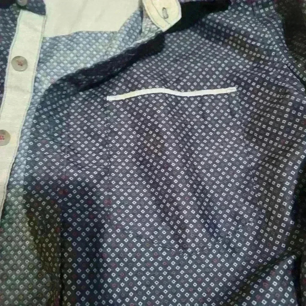 Craft + Flow boys dress shirt sz 10/12 - Picture 3 of 6